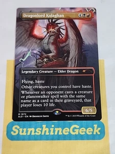 Dragonlord Kolaghan (1972) Secret Lair Drop Regular - Picture 1 of 2