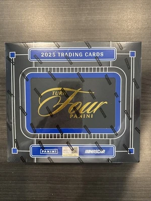 2025 Panini Turn Four Racing Factory Sealed Hobby Box - Image 1 of 2