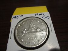 1957 - FWL - Canada - Silver Dollar - Canadian $1