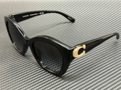 COACH HC8421U 50023C Black Grey Gradient Women's 54 mm Sunglasses - Image 1 of 4