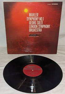 London CS 6401 lp Mahler SYMPHONY NO. 1 Georg Solti LSO gatefold STEREO 1964 - Picture 1 of 7
