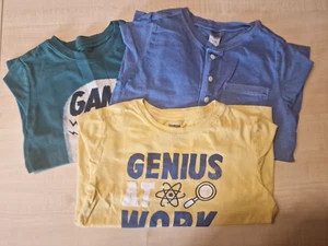 3er Set Langarm-Shirts, Junge, Gr. 7 (134), OshKosh, Aufdruck - Bild 1 von 14