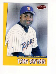 1999 Pacific Invincible Seismic Force Tony Gwynn (HOF) #16 Padres Free Shipping - Picture 1 of 2