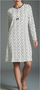 CAMICIA DA NOTTE RAGNO DA54NK COTONE CALDO AUTUNNO INVERNO LETTO CASA BOTTONI - Imagen 1 de 4