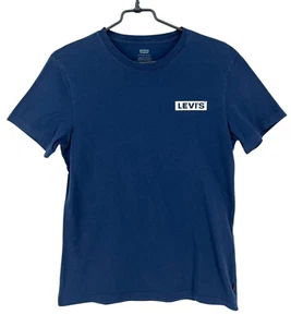 Levi's Ostrich & Co Crew Neck Blue Ladies Size M - Picture 1 of 11