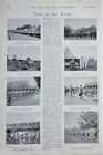 1899 Boer War Era Print 19Th Hussars Deolali 2Nd Gordon Highlanders 9Th Lancers