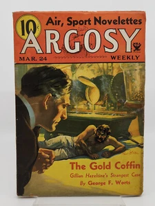 Argosy All-Story Weekly Pulp Magazine - March 24, 1934 - George Worts - Picture 1 of 3