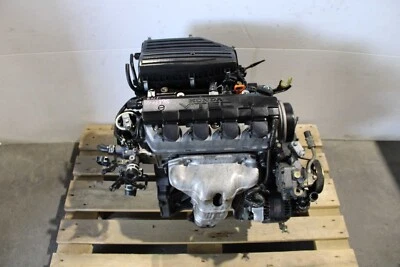 Motor Honda Civic EX LX DX 2001 2002 2003 2004 2005 1,7 L D17A2 SOHC Vtec Foto 1 de 4