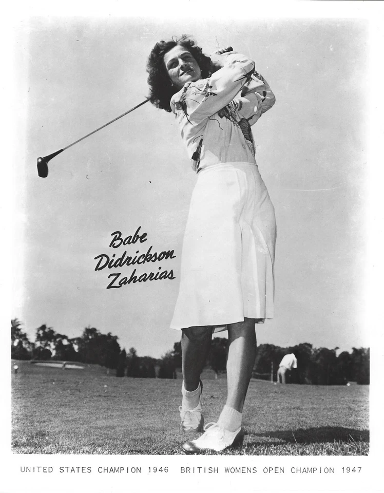 FOTO GOLF BABE DIDRICKSON ZAHARIAS 8X10 LPGA  Foto 1 de 1