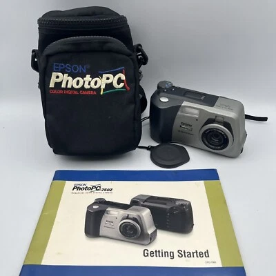 Câmera Digital Epson Photopc 750Z - 3x Óptica - PEÇAS OU REPARO - Imagem 1 de 4