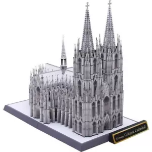 DIY Unassembled Cologne Cathedral 3D Paper Model Famous Building Collection - Picture 1 of 8