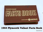 Nos Mopar 1964 Plymouth Fury Valiant Pocket Size Dealer Facts Book