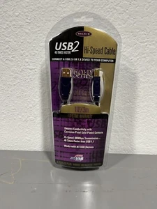 Belkin Gold Series High-Speed USB 2.0 Kabel 10 Fuß Neu im Karton - Bild 1 von 3