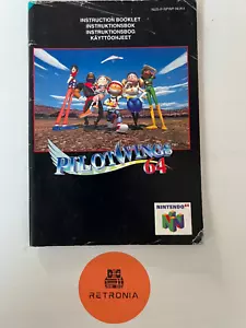 Pilotwings 64 Nintendo N64 Game Instruction Manual UK Version - Picture 1 of 4
