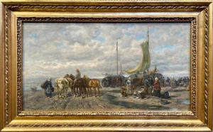 Original Ölgemälde - Désiré Thomassin - 50 x 32 cm - Bild 1 von 6