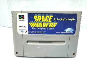 Super Famicom Space Invaders Taito NTSC-J Japan Version - Picture 1 of 2
