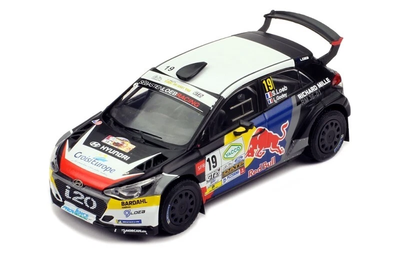 1/43 HYUNDAI I20 R5 #19 TERRE DU VAR 2019 LOEB GODEY IXO RAM736 - Immagine 1 di 1