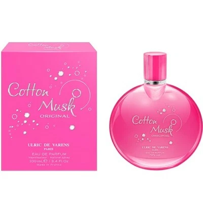 Ulric De Varens Cotton Musk Eau De Parfum 100ML/3.4OZ Lady Spray - Image 1 of 2