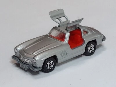 Vintage Tomica Silver Mercedes Benz 300 SL No. F19 Japan Near Mint 1/63 - Image 1 of 4