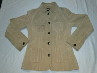 Chaqueta de cuero para mujer BB Dakota tostada talla mediana  Foto 1 de 4