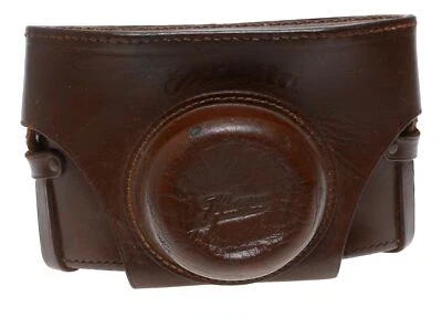 Cámara de película Ihagee Exakta vintage estuche de cuero antiguo en estado usado Foto 1 de 4