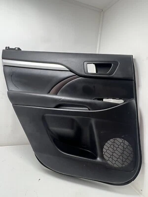 2014-2016 Toyota Highlander Driver Side Rear Door Panel Oem USED SOLD AS IS Foto 1 de 4