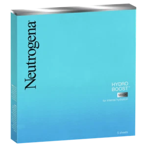Neutrogena Hydro Boost Mask 5 Sheets for Intense Hydration Facial Contours - Picture 1 of 4