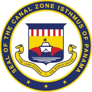 PANAMA CANAL ZONE SEAL GLOSSY POSTER PICTURE BANNER PRINT PHOTO 7987 - Picture 1 of 1