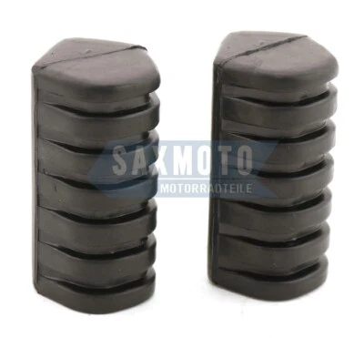 Gummi Fussrasten vorn YAMAHA PW50 PEEWEE 50 Front Footrest Rubbers 4X4-27413-00 - Image 1 of 3