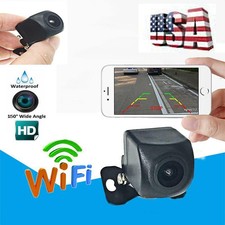 150°WiFi Wireless Car Rear View Cam Backup Reverse Camera For iPhone Android Ios