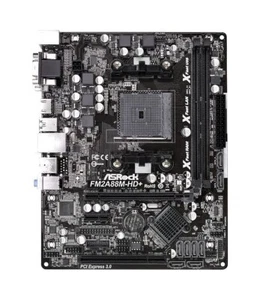 ASRock FM2A88M-HD+ Rev.2.01 AMD A88X Mainboard Micro ATX Sockel FM2+  #302781 - Bild 1 von 4