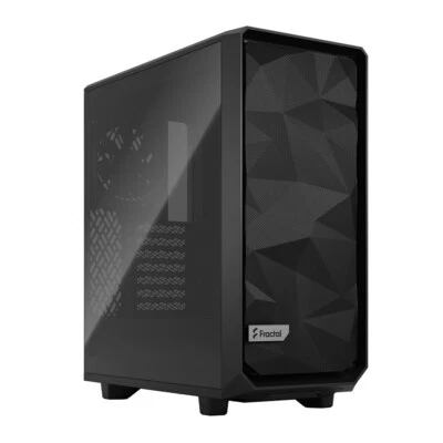 7340172702344 Fractal Design Meshify 2 Compact Tower Schwarz FRACTAL DESIGN - Bild 1 von 4