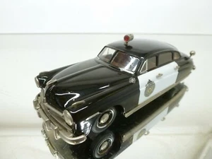 WM SWI5 HUDSON COMMODORE 1948 POLICE - BLACK 1:43 - GOOD CONDITION - 111 - Bild 1 von 11