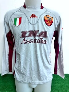 MAGLIA ROMA NO MATCH WORN ISSUE SHIRT JERSEY VINTAGE CAMISETA 2001/2002 - Imagen 1 de 4