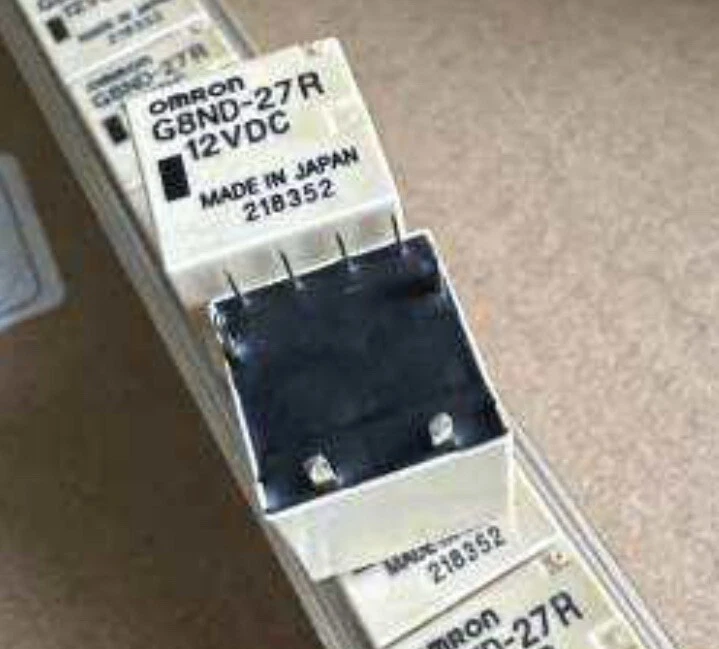 New OMRON G8ND-27UR 12VDC Relay