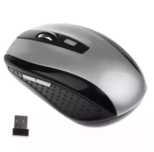 2 Wireless Optical Mouse Mice 2.4GHz USB Receiver For Laptop PC Computer DPI USA - Picture 1 of 21