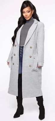 gabardina mujer gris - moda nova  Foto 1 de 3