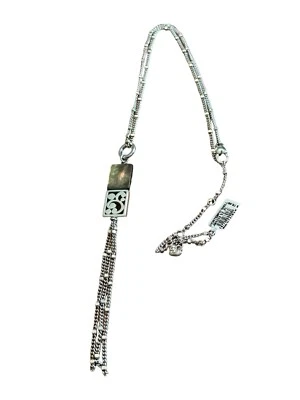 Collar Brighton Contempo Shell - Madreperla - 3 borlas - Color plata Foto 1 de 2