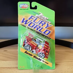 Joy Ride The Fast and the Furious Fury World Burnin' Blaster Fire Truck - Picture 1 of 6