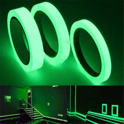 10M Luminous Tape Self-adhesive Glow In The Dark Safety Stage Bedroom Home Decor - Image 1 of 4