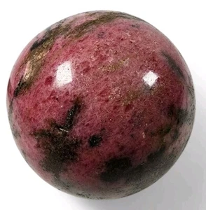 Rhodonit Kristall poliert Kugel 2 Pfund 5,2 Unzen - Bild 1 von 3