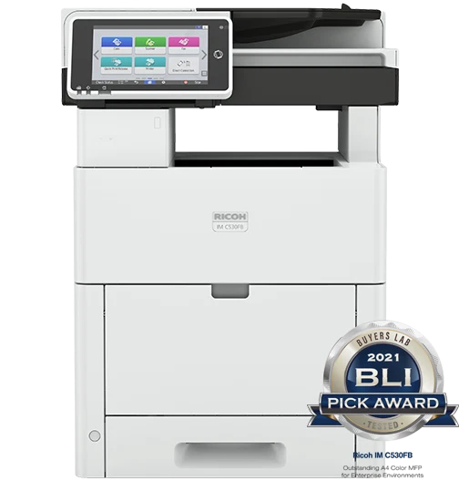 Ricoh IM C530FB Color LED Multifunction Printer - Image 1 of 1