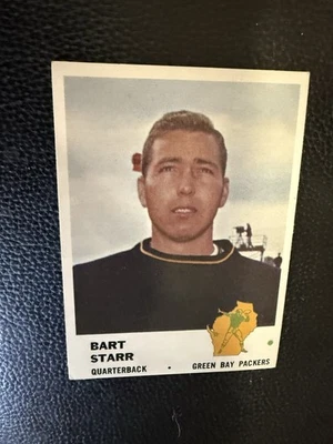 1961 Fleer Football Card #88 Bart Starr-Green Bay Packers G-Vg  Card - Image 1 of 2