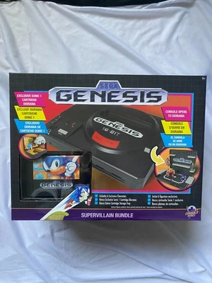 SEGA Genesis DIORAMA Console Heroes Supervillain Bundle  - IN HAND  NEW / SEALED Foto 1 de 4