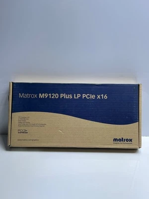 Matrox M9120 Plus LP PCIe X16 M9120-E512LPUF Graphics Card - Image 1 of 4