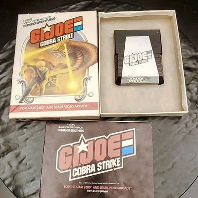 Atari 2600 G.I. Joe Cobra Strike CIB Complete Tested Parker Bros Sears 1983 - Image 1 of 4