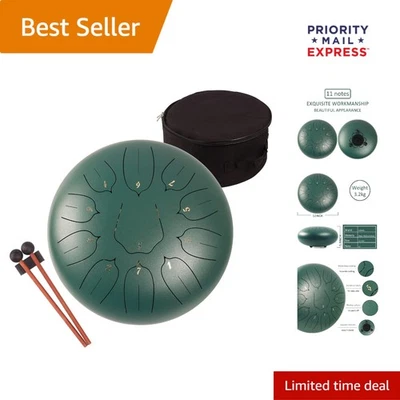 Kit completo de batería de lengua de acero de 12 pulgadas - Perfecto para meditación y curación de sonido Foto 1 de 4