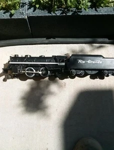 LIONEL RIO GRANDE, LOCOMOTIVE & TENDER WITH SOUND DRUM EXCELLENTCONDITION 1970'S - Picture 1 of 1