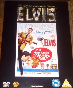 IT HAPPENED AT THE WORLD'S FAIR DVD 60S MUSICAL FILM MOVIE ELVIS PRESLEY UK - Picture 1 of 4