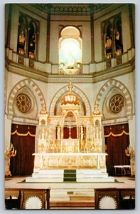 Interior Jesuit Church New Orleans Louisiana Vintage Postcard - Picture 1 of 2